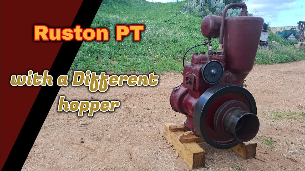 Ruston & Hornsby PT- Carrot top hopper