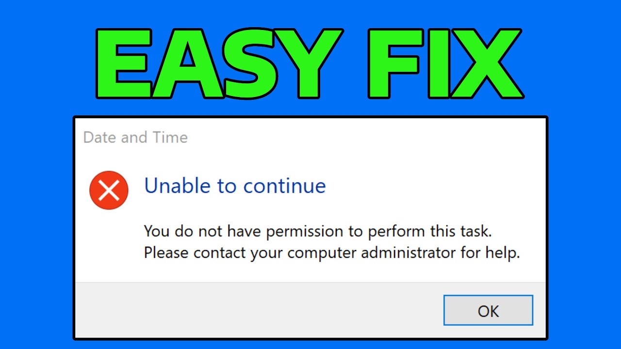 How To Fix Can't Change Time Zone in Windows (You Do Not Have ...