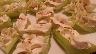 Cream Cheese Stuffed Celery