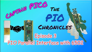 Raspberry Pi Pico PIO - Ep. 3 - Parallel Data Transfer to a 6502