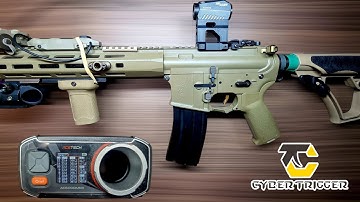 CUSTOM STAGE 1 CYBER TRIGGER GEL BLASTER FOR A CUSTOMER!