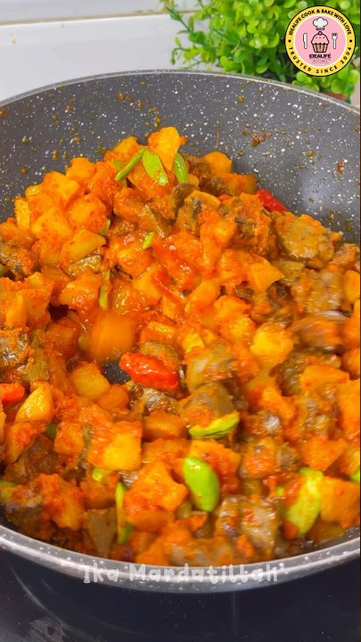 FRIED POTATO LIVER SAUCE