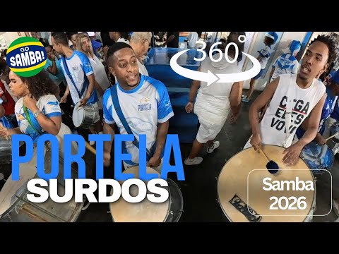2026 Samba Portela, Bateria Immersion 360°