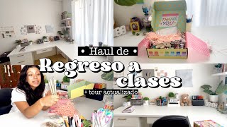 ✨Haul regreso a clases✨+ Tour por mi nuevo escritorio