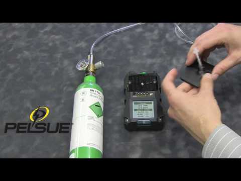 Pelchek P400 Gas Monitor Manual Calibration Demonstration
