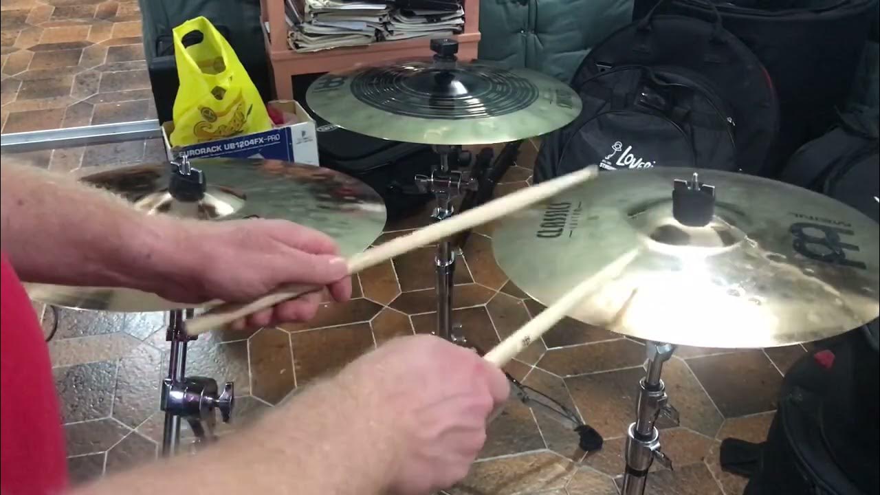 Meinl classic custom powerful crash vs classic custom dual vs Paiste
