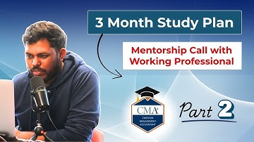 3 Month Study Plan for US CMA - Working Professionals