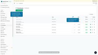 LaundryVerse Dashboard: Employees