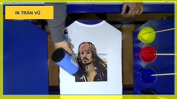 Hướng dẫn in lụa trên vải, Áo thun, Áo phông tại nhà | Cướp biển vùng caribe