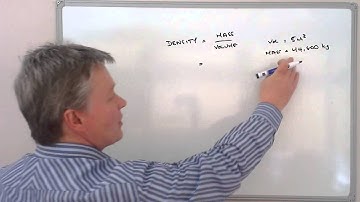 How to calculate density GCSE question