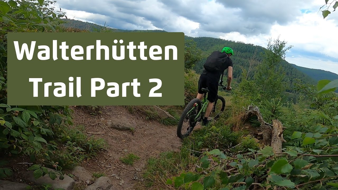 Mountainbike Schwarzwald / Walterhütten Trail in Mitteltal / MTB im ...