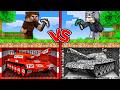 ZENGİN VS FAKİR TANK MADENİ YARIŞI - Minecraft