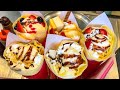 アイスクリームクレープ
