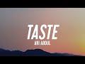 Ari abdul  taste lyrics