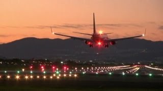 Osaka International Airport, Landing And Takeoff