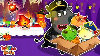 Oh No! The Halloween Party Is on Fire! 🎃🔥 Safety Tips for Kids | Wolfoo and Bufo