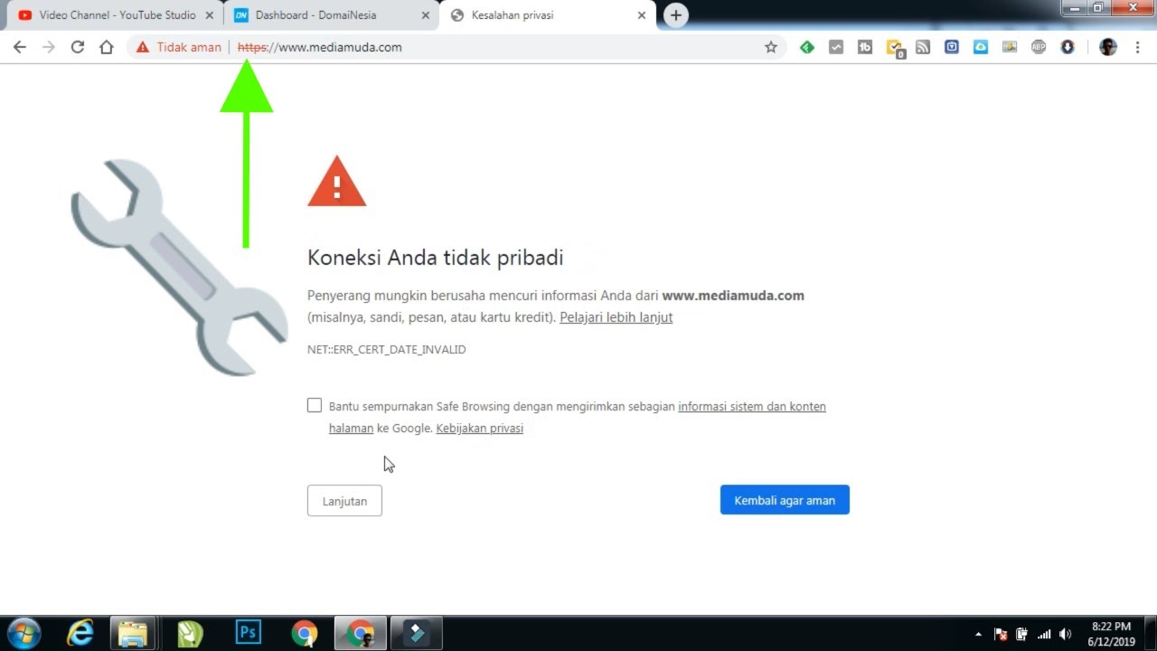 Cara Perpanjang Let's Encrypt SSL Expired 