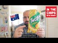 🇦🇺 Twisties Chicken flavored snacks on In The Chips with Barry