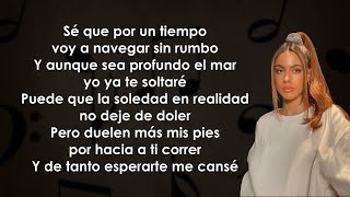 Tini - Te Olvidaré (Letra\/Lyrics)