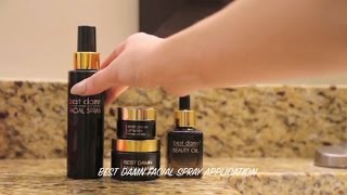 Best Damn Facial Spray Application by Nicole Guerriero