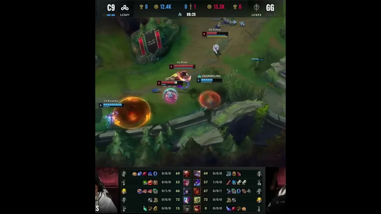 C9 Zven misclicks vs GG