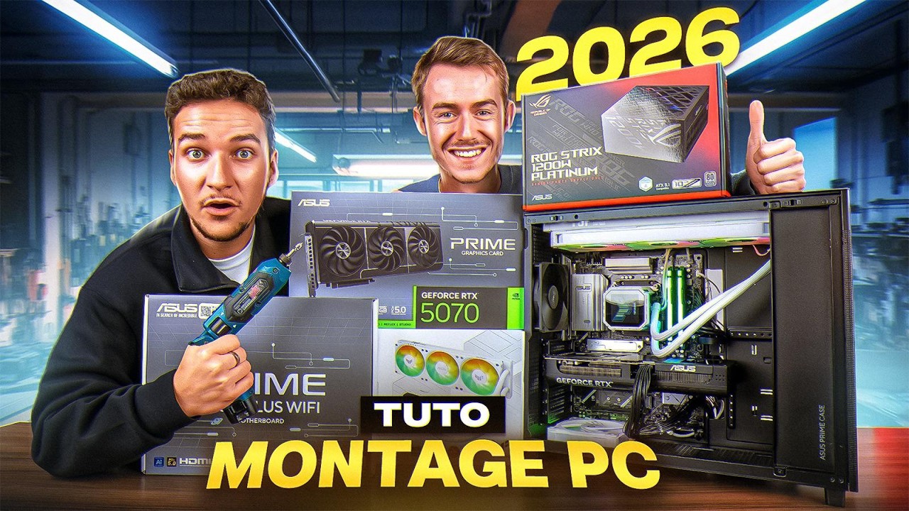 Comment MONTER son PC GAMER en 2026