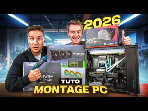 Miniature vidéo TUTO MONTAGE PC GAMER 2026 !