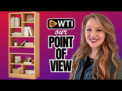 IOTXY Wooden Open Shelf Bookcase | POV | Would you buy it?