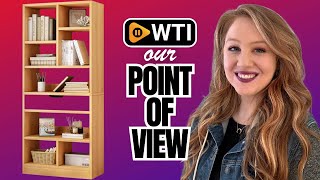 IOTXY Wooden Open Shelf Bookcase | POV | Would you buy it?