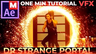 Dr Strange 3D Portal VFX - Quick After Effects Tutorial