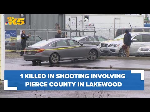 1 killed in shooting involving Pierce County deputy in Lakewood