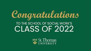STU Bachelor of Social Work Class of 2022 Convocation
