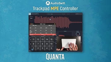 Trackpad MPE Controller with Quanta & Anaaj - Granular vol 2 - AudioSwift