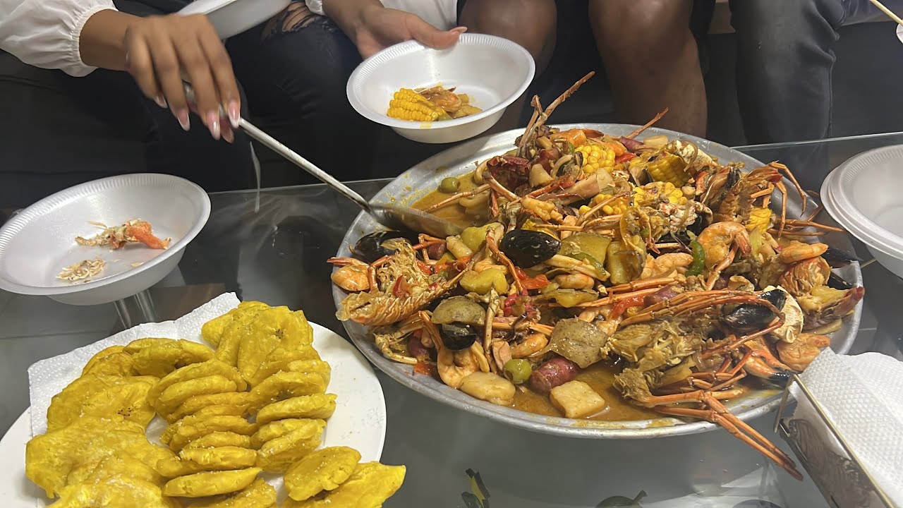 Hice un cóctel de mariscos 🦐 a mi estilo