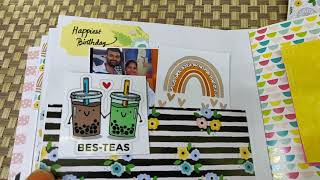 cake slice scrapbook || cake album || scrapbook ideas