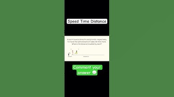 Speed Time Distance Aptitude Question for Practice | Excercise for Brain #aptitude #math #csat #cat