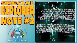??? Explorer Note #2!!! #arksurvivalascended #Ark