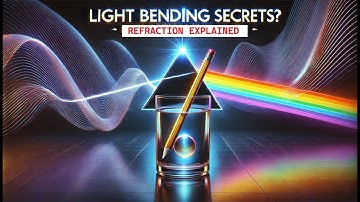 What Causes Light to Bend? Refraction Explained |The Science Behind Refraction: Why Does Light Bend?