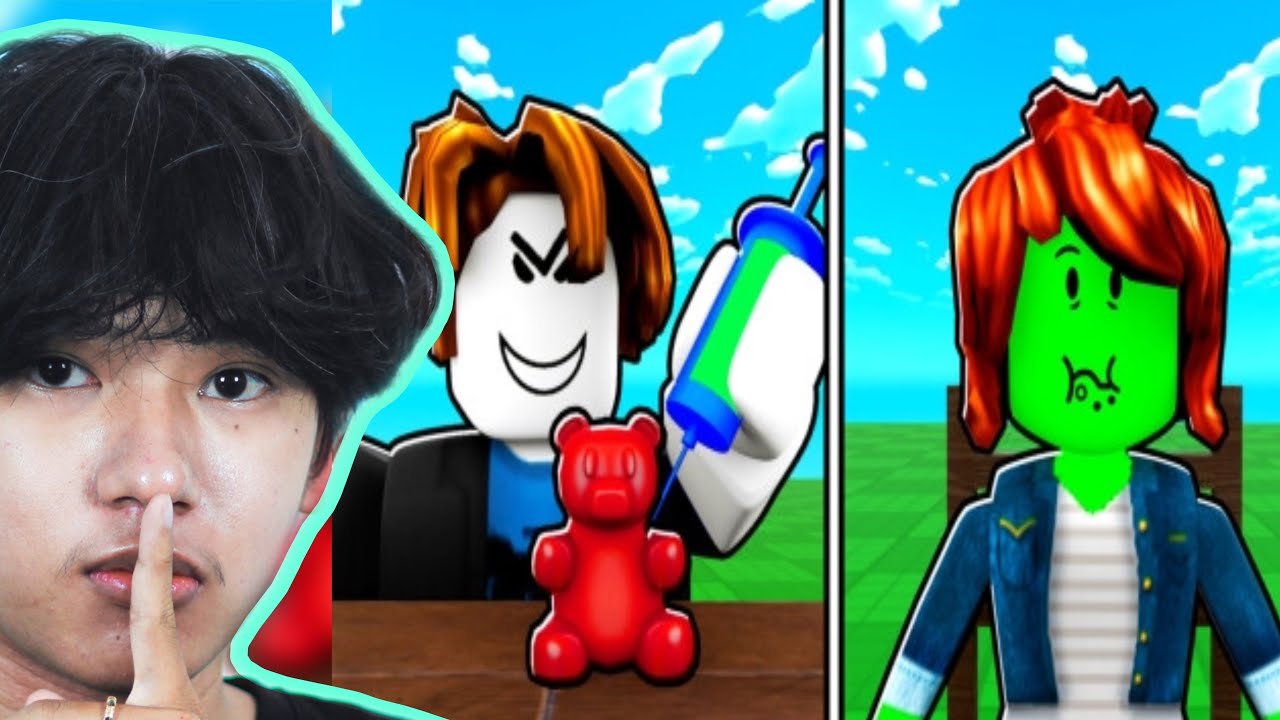 ខ្ញុំបានដាក់ថ្នាំពុលក្នុងស្ករគ្រាប់ Roblox Poison Candy