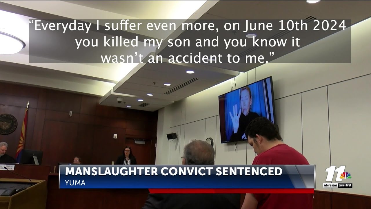 Yuma manslaughter suspect sentenced