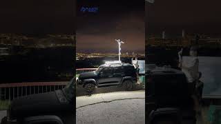 800W Led Light Tower For Roof Mounted