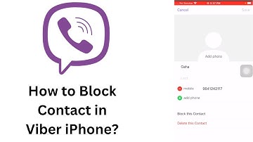 How to Block Contact in Viber iPhone? Block Someone on Viber iPhone