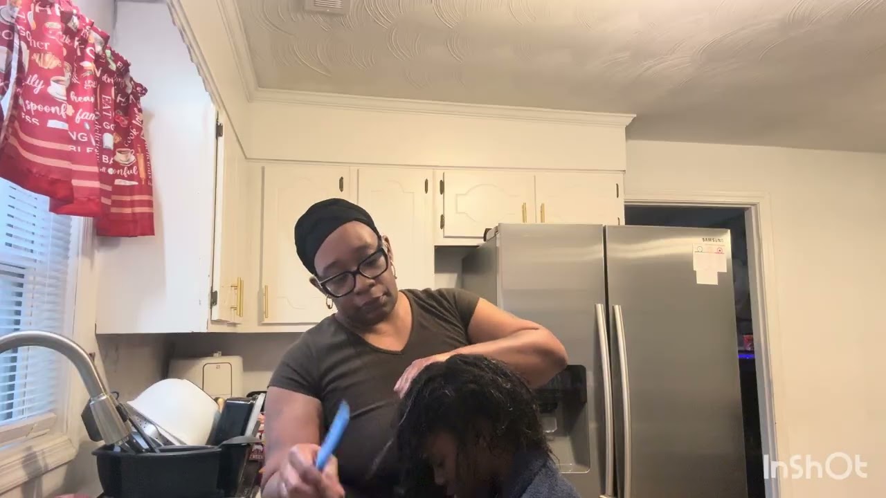 A Productive Day: Washing My Daughter’s Hair & Cleaning My Kitchen