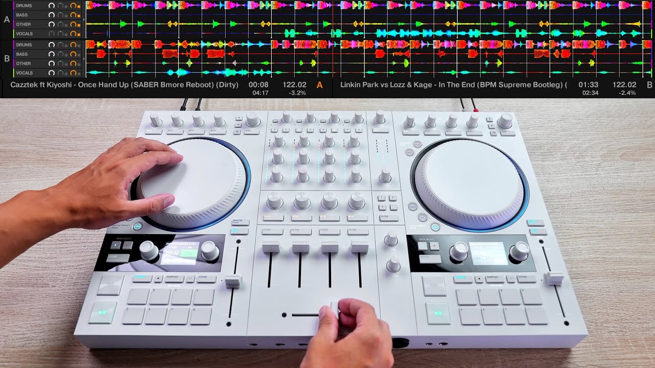 Pro DJ Does Insane Stem Mix on RARE White S4 Win Big Sports