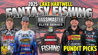 Who Should YOU PICK for Your Bassmaster Fantasty Fishing on Hartwell