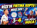 &Ccedil;aykur Rizespor 3-4 Trabzonspor. Rize'de Fırtına Koptu ! Trabzonspor Durdurulamıyor !