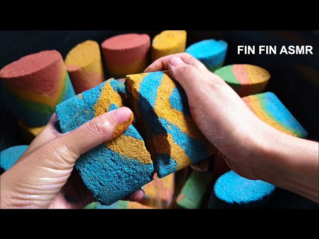 ASMR | Colorful Pattern Sand Dedicated To @As_Asmr Dry&Water #389