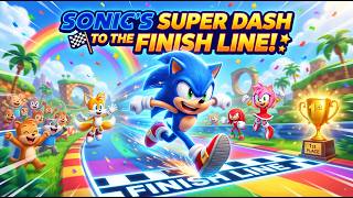 🎵 Sonic’s Super Dash to the Finish Line! 🏁⚡||Sonic Cartoon ||Prime And Full Episode||3D Cartoon screenshot 4