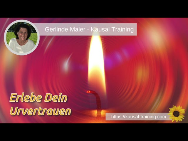Mediation - Erlebe Dein Urvertrauen