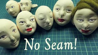 How to Needle Sculpt a Seamless Doll Face
